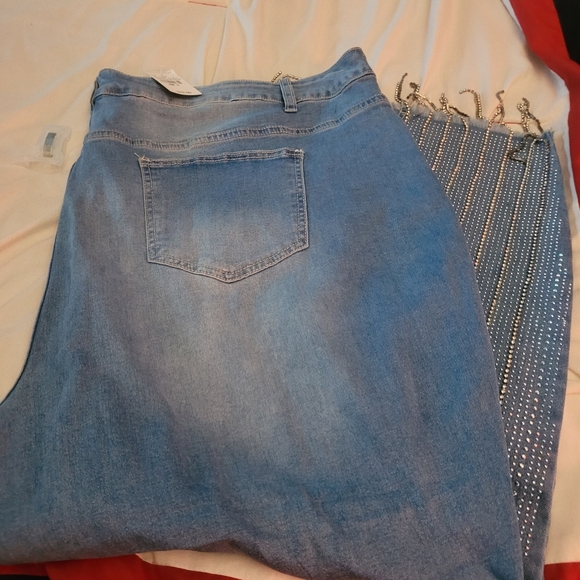 Rhinestone jeans - Picture 3 of 5